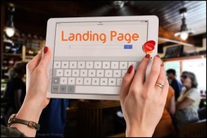 landing page